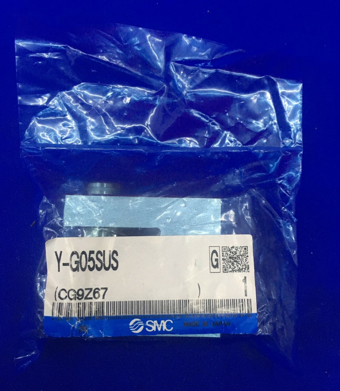 SMC Y-G05SUS / YG05SUS DOUBLE ROD CLEVIS ACTUATOR  CG ROUND BODY CYLINDER