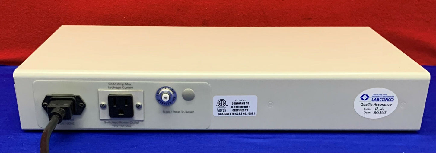 Labconco Fluorescent Light Kit & Auxiliary Power Switch 3909200