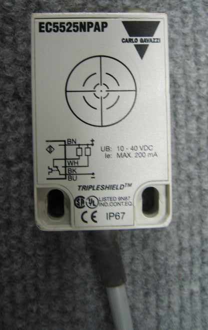 CARLO GAVAZZI EC5525NPAP TRIPLESHIELD NÄHERUNGSSENSOR