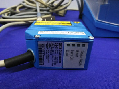 SICK BAR CODE SCANNER CLV420-0010 & MODEL CDM420-0102 INTERFACE/ CONTROL UNIT