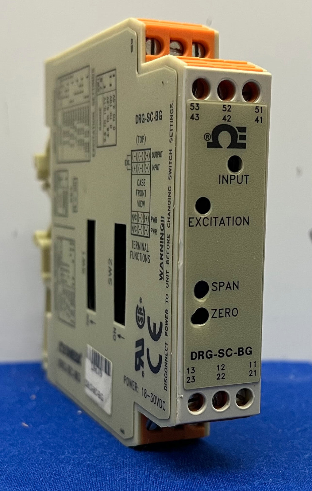 OMEGA DRG-SC-BG BRIDGE INPUT SIGNAL CONDITIONER