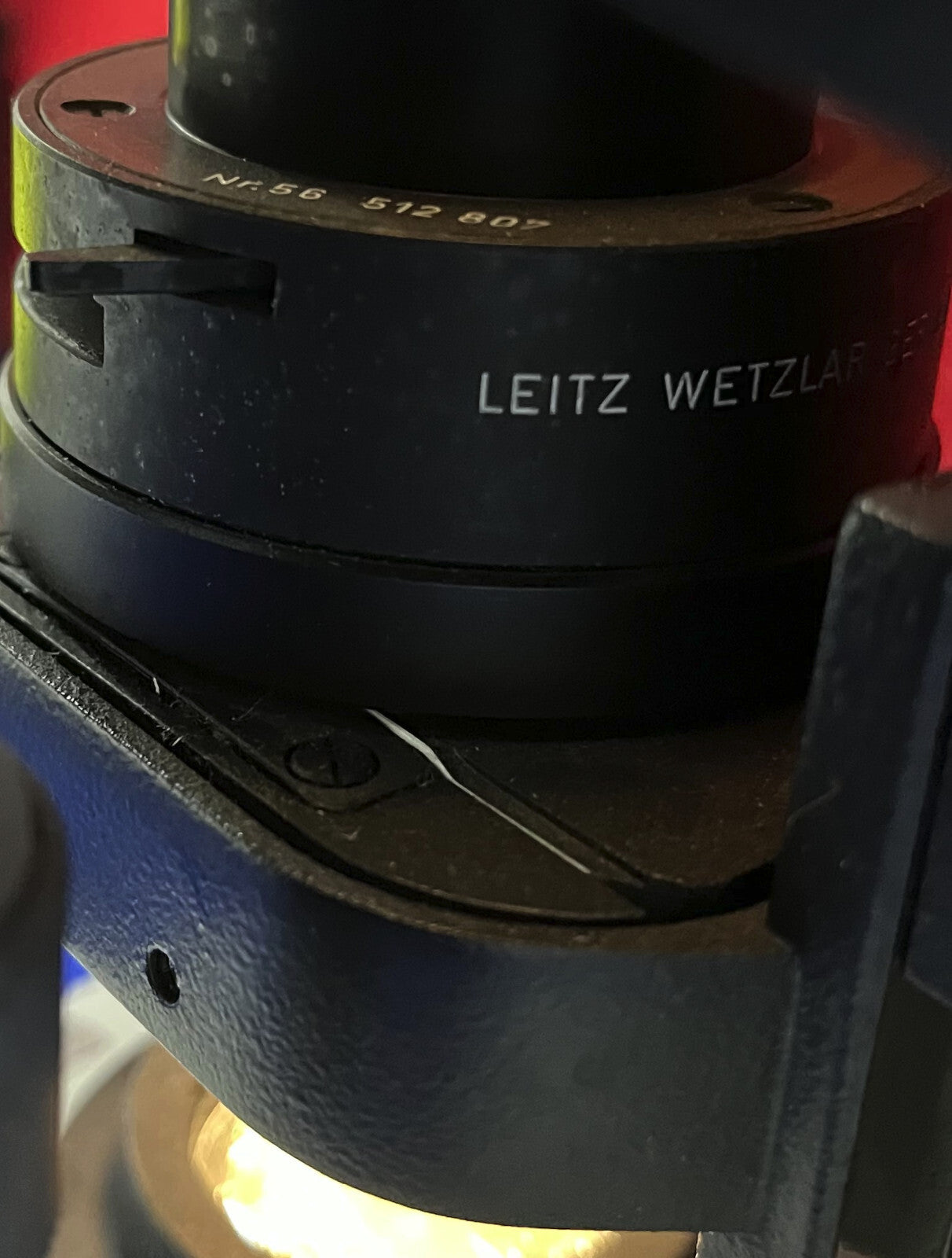 LEITZ LABORLUX K BINOCULAR MICROSCOPE 02043.036 W/ PERIPLAN 10X/18 EYEPIECES