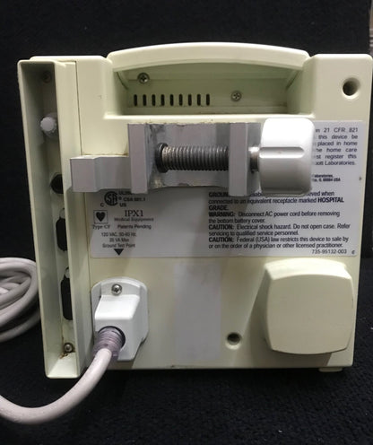 ABBOTT HOSPIRA PLUM A+ INFUSION PUMP - DUAL LINE IPX1 120VAC FOR PARTS REPAIR