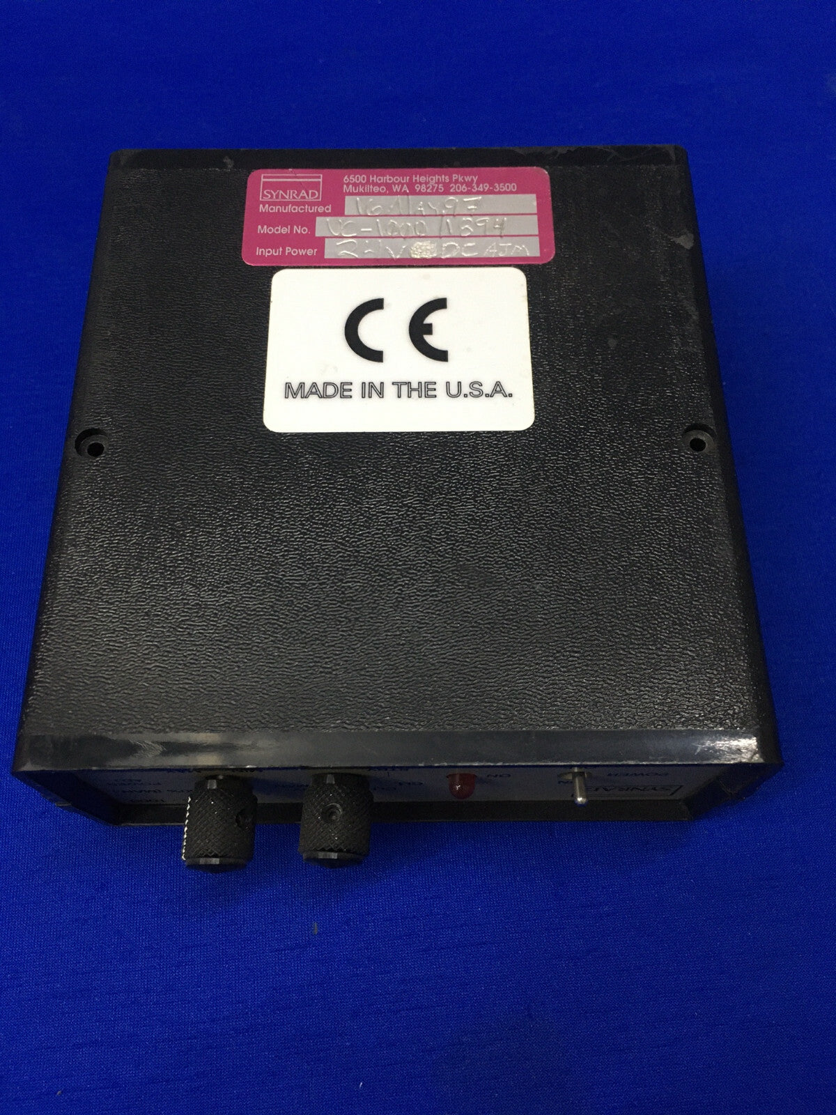 SYNRAD UC-1000 CO2-LASERSTEUERUNG 24 VDC