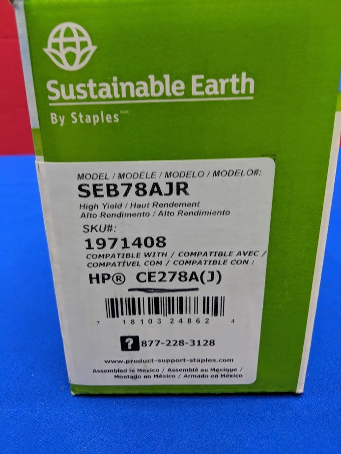 Cartuccia toner nero rigenerata Staples Sustainable Earth (modello SEB78AJR)