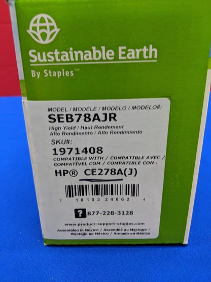 Cartuccia toner nero rigenerata Staples Sustainable Earth (modello SEB78AJR)