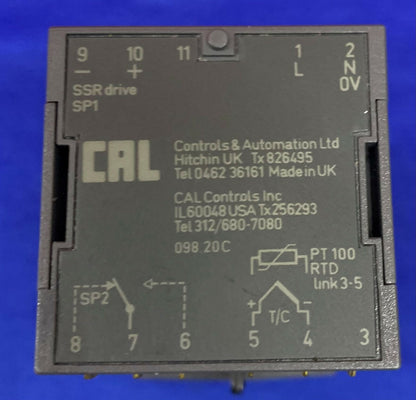 Danaher Cal Controls 9900 Temperature Controller  992.11C 99211C Degrees C