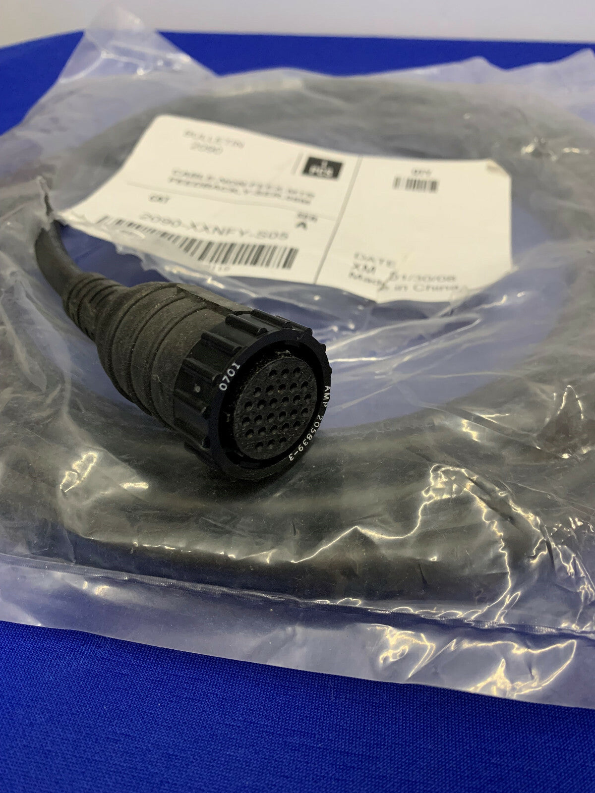BULLETIN 2090 CABLE 2090-XXNFY-S05 SER A 1 PCS. CABLE MISSING INSTRUCTION SHEET