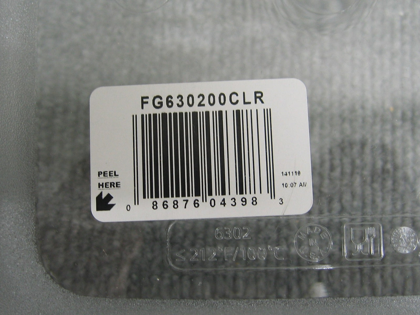 QTY OF 2 - RUBBERMAID 6302CLE 6302 SPACESAVER SQUARE CONTAINERS 2QT