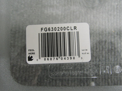 QTY OF 2 - RUBBERMAID 6302CLE 6302 SPACESAVER SQUARE CONTAINERS 2QT