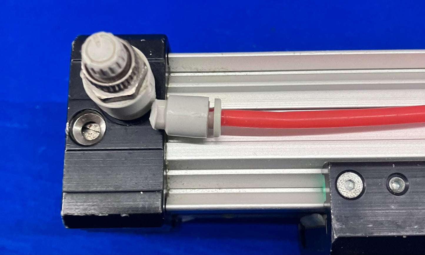 NORGREN RODLESS CYLINDER 25MM GUIDE C/46125/M/8 WITH PNUEMATIC SWITCH