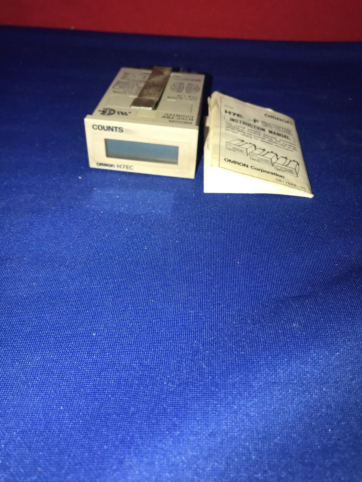 CONTATORE DIGITALE OMRON MODELLO H7EC-FBY
