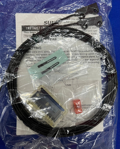 1 LOT MIT 2 STÜCK - SUNX FT-A8 UFTA8 GLASFASER-SENSOR