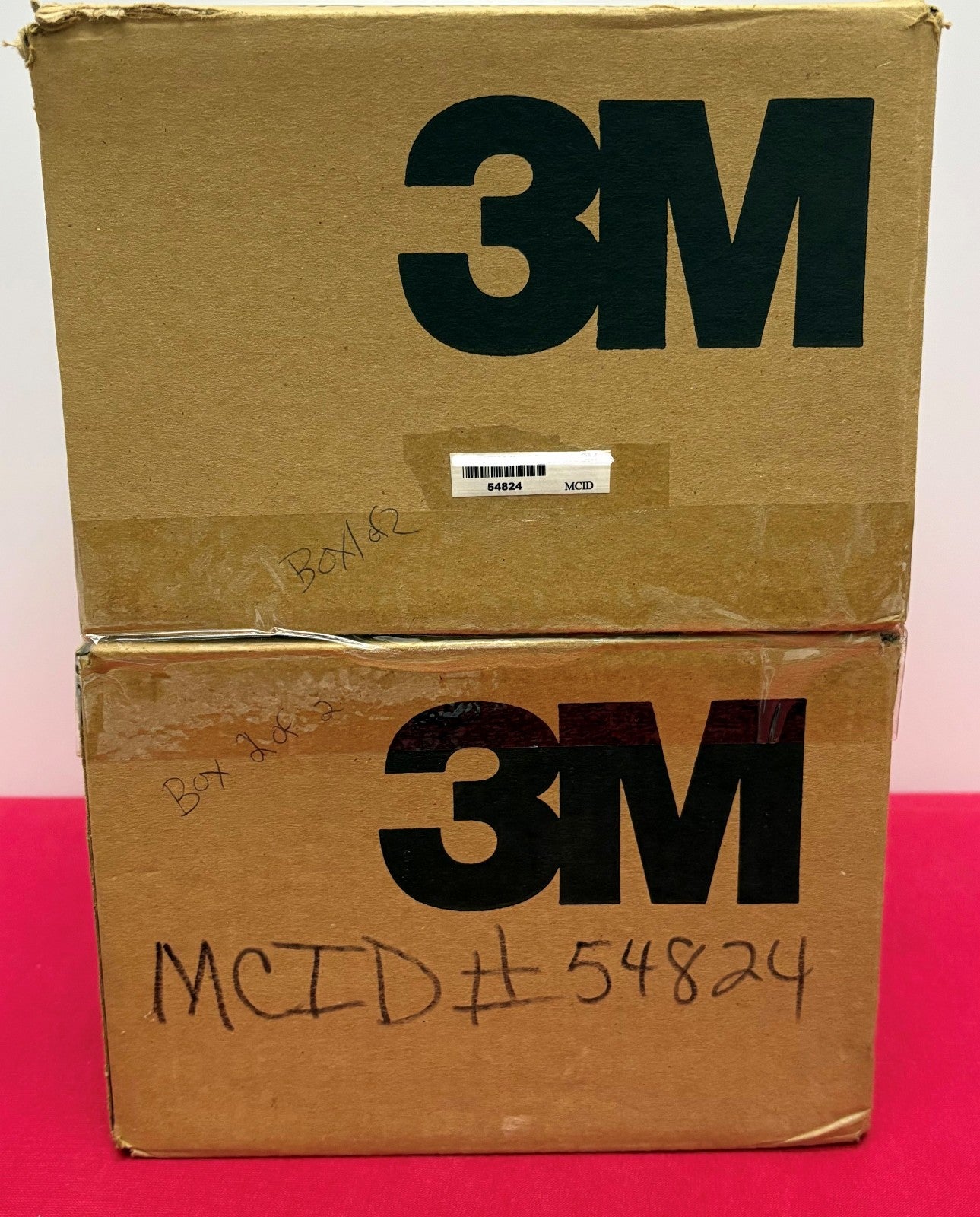 3M #7887 SILVER LABEL COMPUTER-IMPRINTABLE POLYESTER LABLE TAPE ROLL - 2 BOXES