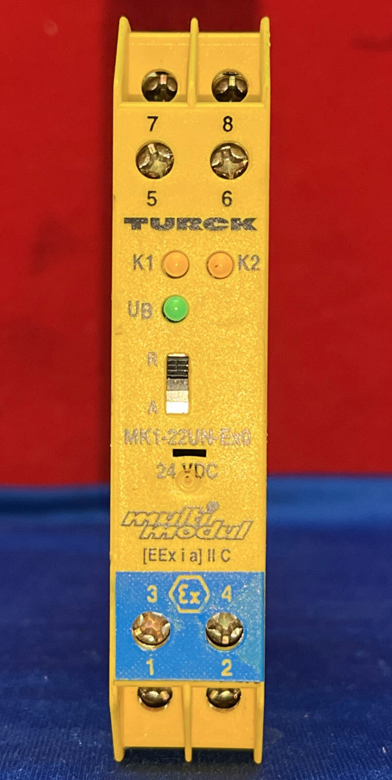 TURCK MK1-22UN-EX0 24VDC ISOLIERENDER SCHALTVERSTÄRKER MULTIMODUL
