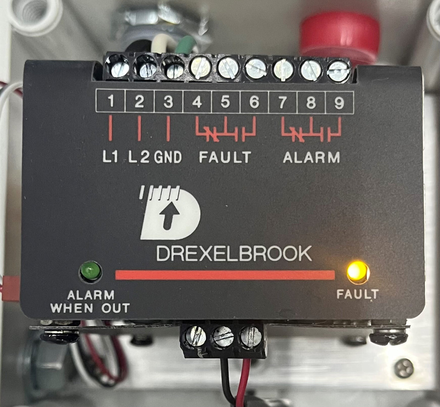 AMETEK DREXELBROOK  401-0401-001 SIGNAL RECEIVER/LOOP METER 383-1-600 /FOR PARTS