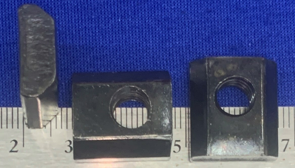 Qty 12 - 80/20 Standard Anchor Fastener Assembly (T-nut, Cam & Cap Screw)