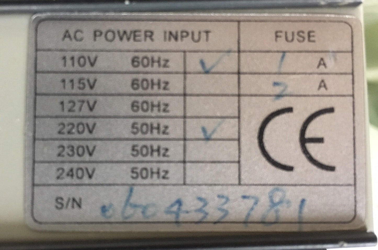 EXTECH 382202 DC電源