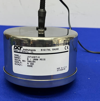 DCT INSTRUMENTS DIGITALES DRUCKMESSGERÄT PSIG 0-1000 JVT1KGT-V JV-SERIE