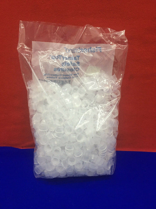 FISHER SCIENTIFIC 14-376-69 13MM WHITE QTY 1 - BAG/PACK OF 1000 CLOSURES