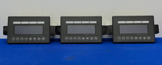 KEYENCE CORP KV-D20 OPERATOR INTERFACE PANEL 4 LINE - PARTS/REPAIR - 1 LOT QTY 3