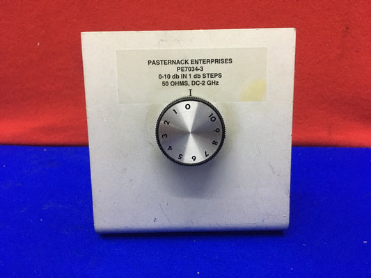 PASTERNACK ENTERPRISES PE7034-3 ROTARY STEP ATTENUATOR