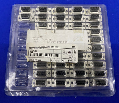 DIGI-KEY 709F-N NORCOMP 170-009-272-000 9-PIN FEMMINA CRIMP - 1 CONFEZIONE QTY 42