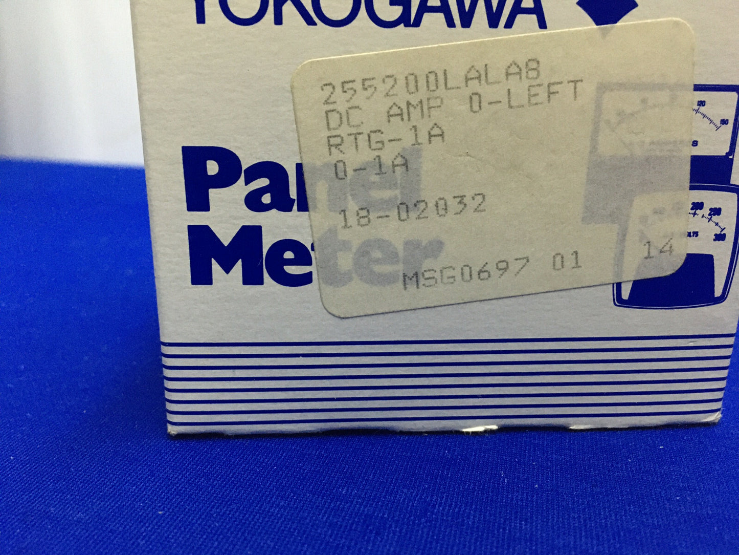 YOKOGAWA 255 200 LALA 8 / 255200LALA8 PANEL METER