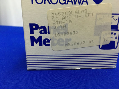YOKOGAWA 255 200 LALA 8 / 255200LALA8 PANEL METER