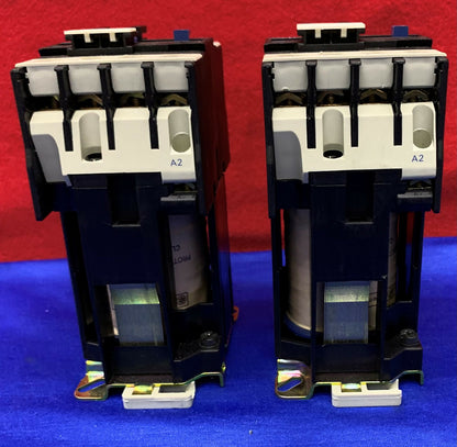 Lot van 2 Telemecanique (Schneider) LP1-D2501 BD 24V Contactor Spoel