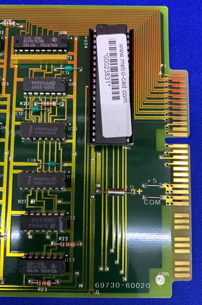 Hewlett-Packard HP Relay Output 69730A Board 2345A-22702