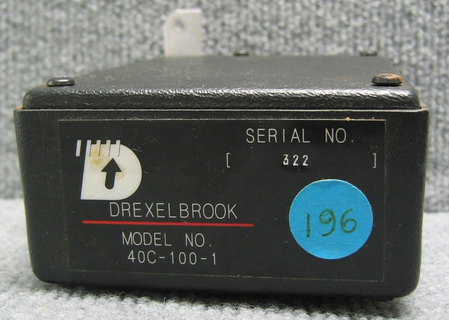 DREXEL-BROOK CCS TRANSCEIVER LEVEL CONTROL MODULE   40C-100-1 DC VOLTAGE + - 12V