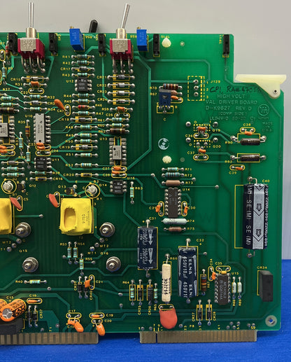 VARIAN HIGH VOLT VAL. DRIVER BOARD D-K9827 REV. D COMP. SIDE UL94V-0 D-9828 RevM