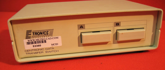 ETRONICS CENTRONIC DATA TRANSFER SWITCH PUSH BUTTON NO POWER REQUIRED