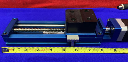 THOMSON MM33LCAL 200 WITH APPLIED MOTION HT17-075 MOTORIZED LINEAR SLIDE