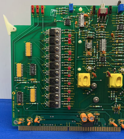 VARIAN HIGH VOLT VAL. DRIVER BOARD D-K9827 REV. D COMP. SIDE UL94V-0 D-9828 RevM