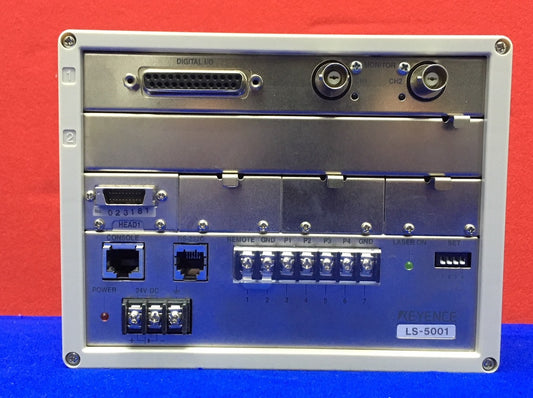 KEYENCE LS-5001 HIGH-SPEED LASER SCAN MICROMETER CONTROLLER