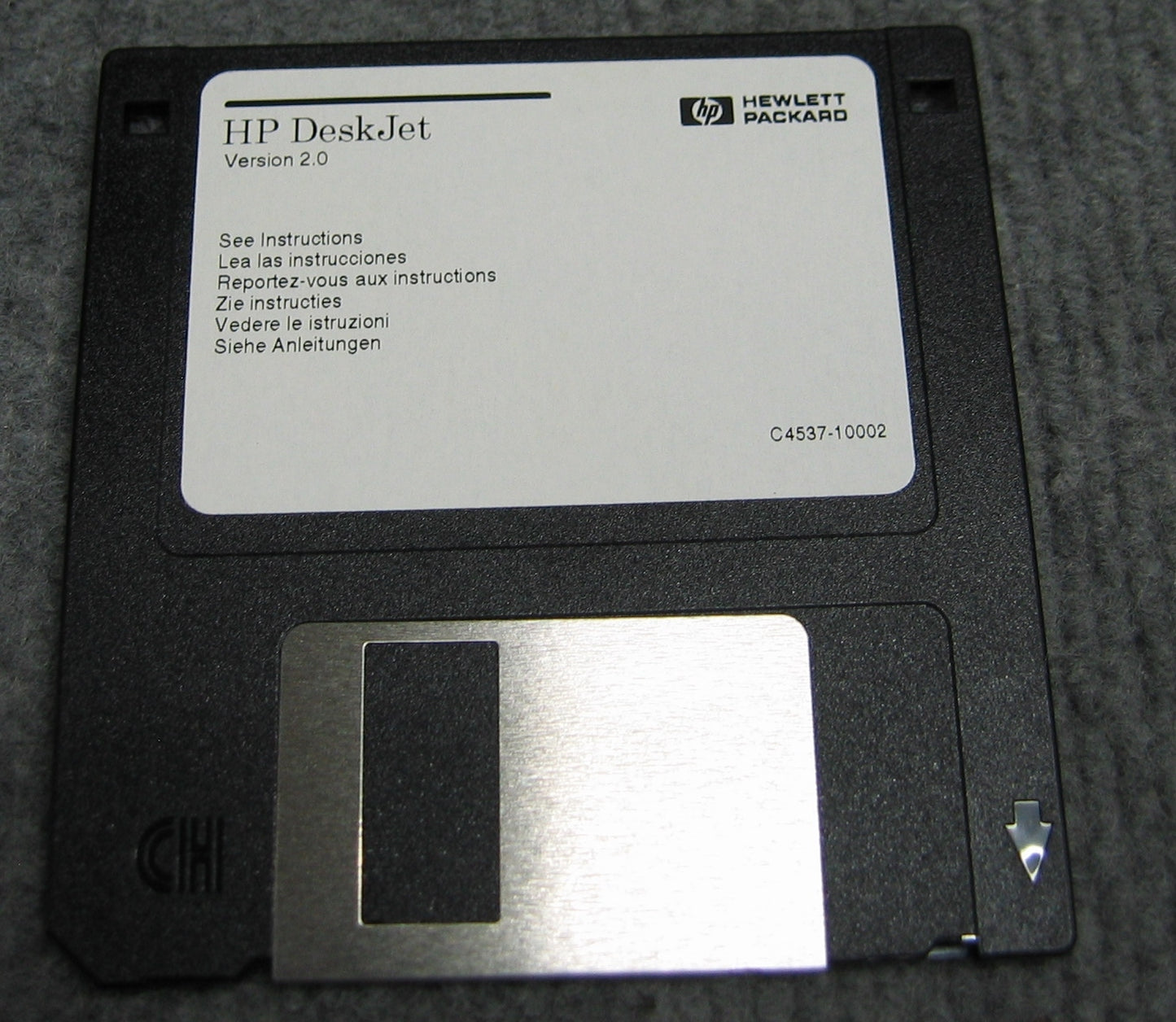 HEWLETT PACKARD HP C4537-80027 PAPER FEED CLEANING KIT WITH HP DESK JET DISK