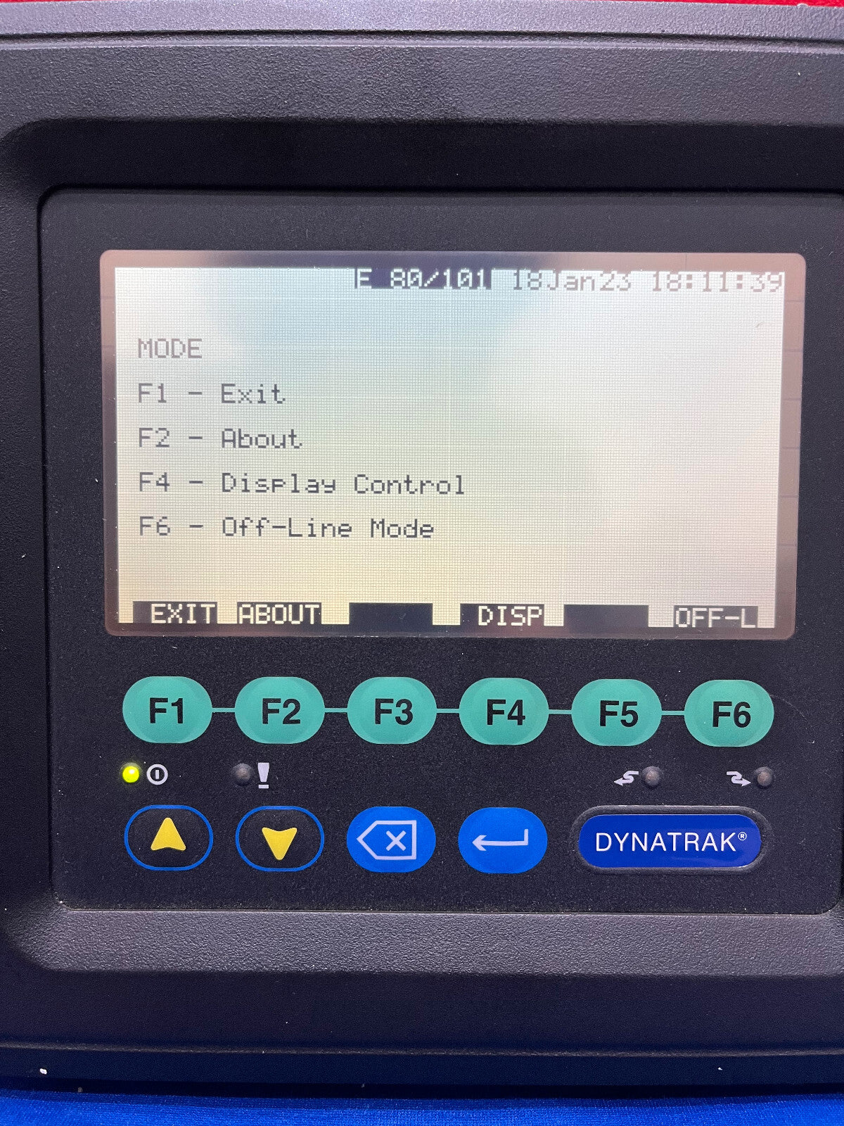 FANUC GE IC752BDT100 FD / IC752BDT100-FD BEDIENINGSINTERFACE DATAPANEL 240F