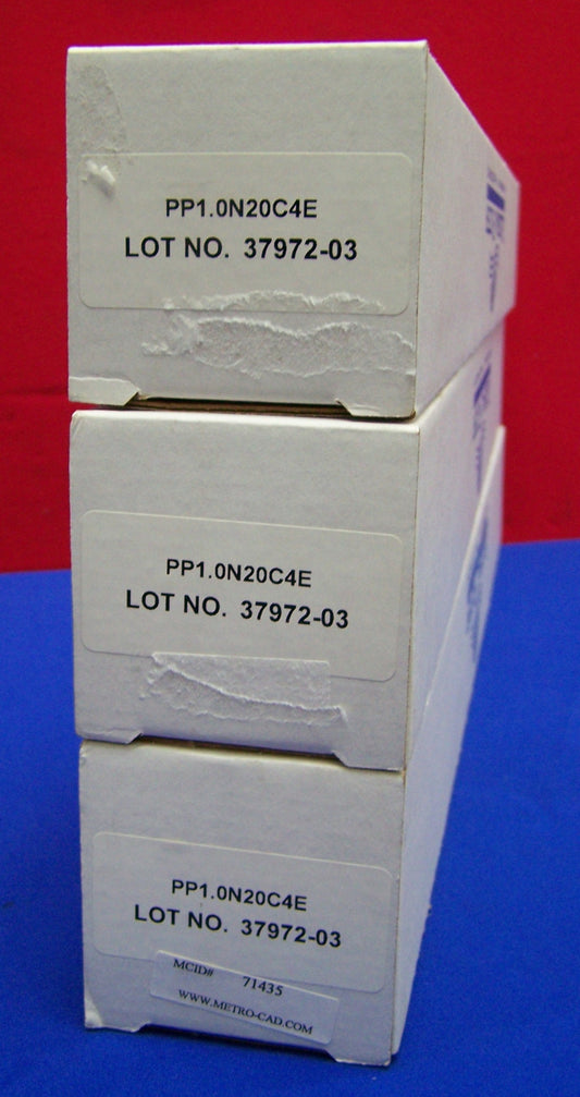 QTY 3 - GLOBAL FILTER PP1.0N20C4E FILTERS
