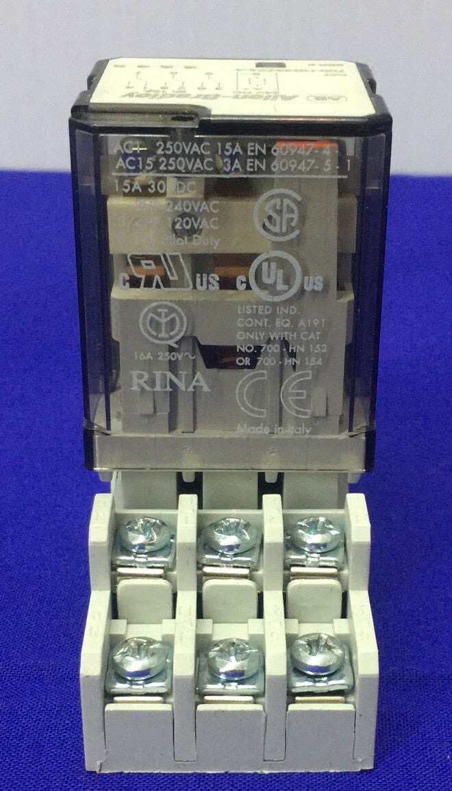 Allen-Bradley Allen Bradley AB 700-HB33Z24-4 SER E GENERAL PURPOSE RELAY