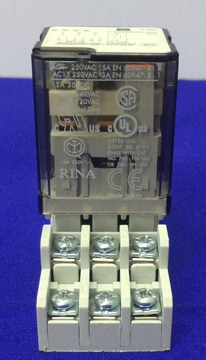 Allen-Bradley Allen Bradley AB 700-HB33Z24-4 SER E GENERAL PURPOSE RELAY