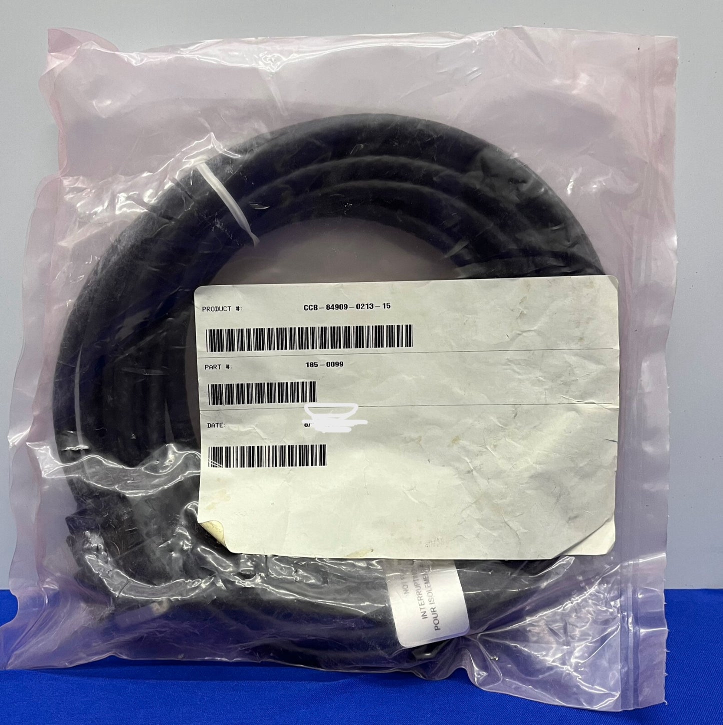 INDUSTRIELLES SCHNITTSTELLENKABEL CCB 849090213 TEIL #185-0099 2 Ampere 60V