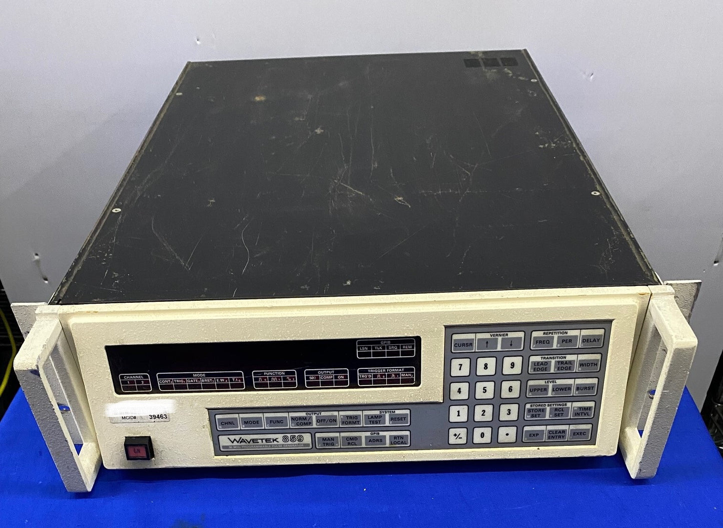 WAVETEK 859 PROGRAMMABLE PULSE GENERATOR -PARTS/REPAIR UNABLE TO TEST