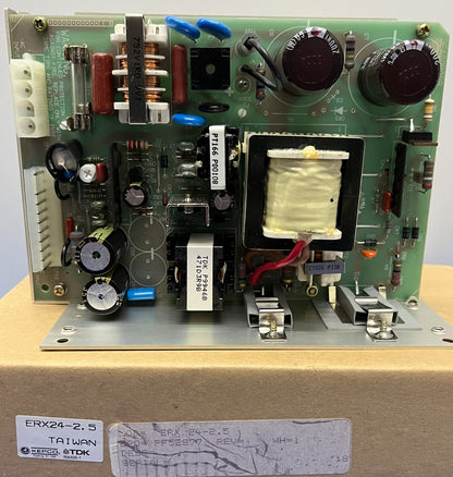Alimentation TDK KEPCO ERX24-2.5 Entrée : CA 115/230 V, 1,6/0,9 A, 50/60 HZ Sortie : CC 24 V