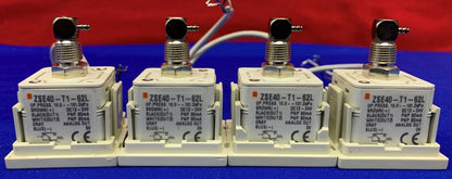 1 lot de 4 interrupteurs à vide numériques SMC ZSE40-T1-62L 