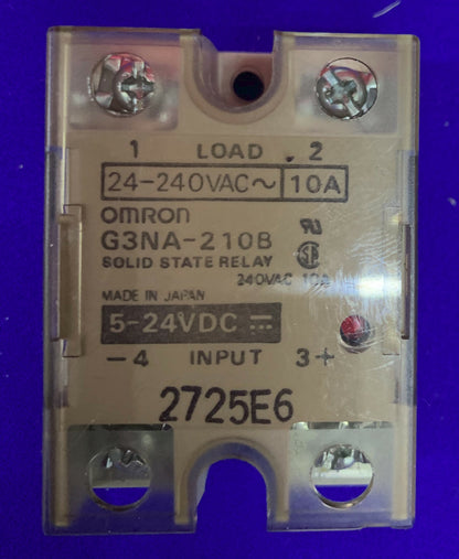 QTY 3 - OMRON G3NA-210B SOLID STATE RELAYS