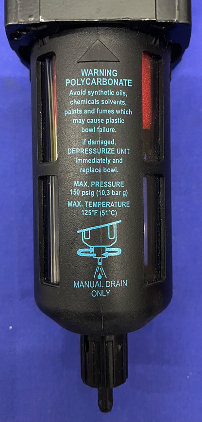 WILKERSON PNEUMATIC M18-02-BK00 FILTER 493090 FILTER (1) 6B263