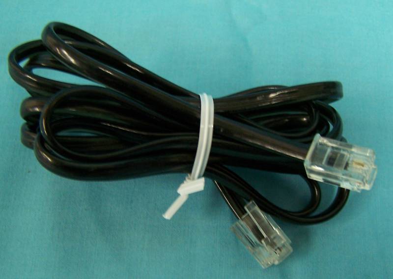 INSERVCO INC TELECOMMUNICATION CORD Telephone Cord 6FT 002151-003 Lot of 10