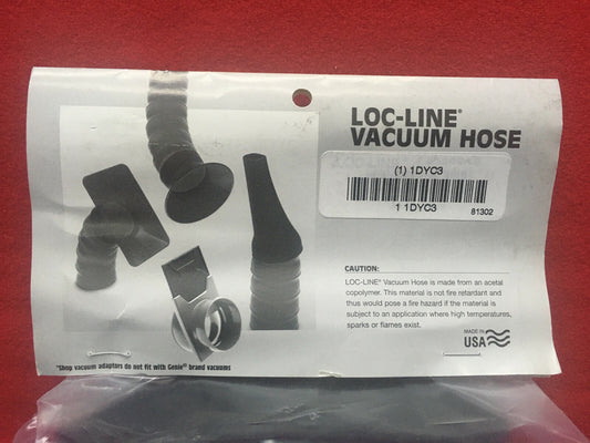 LOCKWOOD LOC-LINE 1 1DYC3  (1) 1DYC3 VACUUM - 1 PACAKGE OF QTY 18 HOSE SEGMENTS